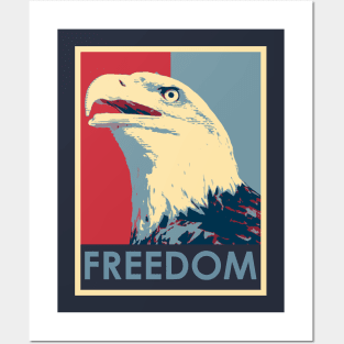 Freedom Eagle Posters and Art